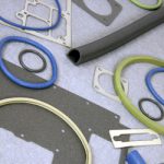 Ledande silikon och fluorsilikonpackningar